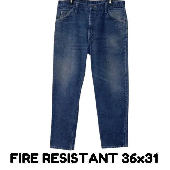 FIRE RESISTANT Jeans by Bulwark 36X31 - Picture 1 of 11